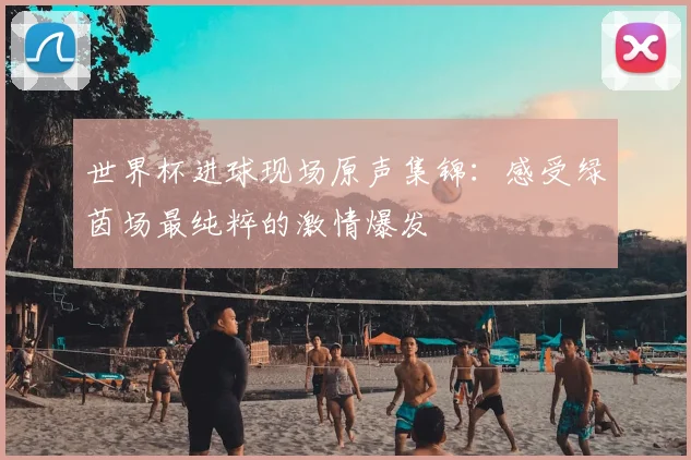世界杯进球现场原声集锦:感受绿茵场最纯粹的激情爆发
